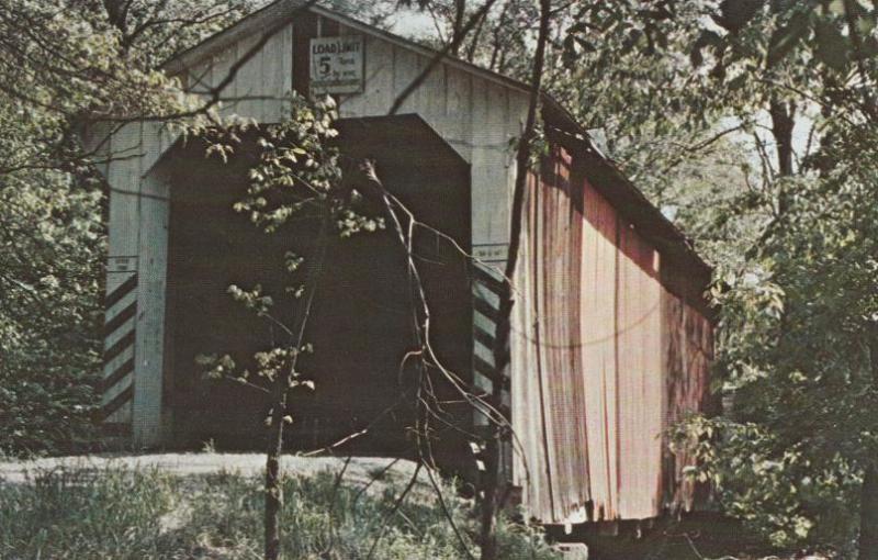 Otter Creek Covered Bridge near Croton, Licking County, Ohio