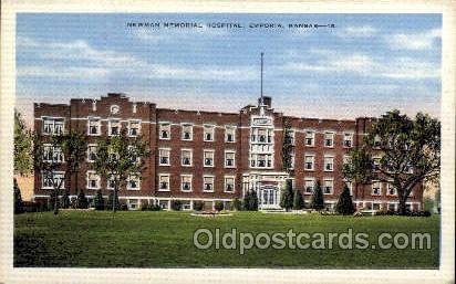 Newman Memorial Hospital, Emporia, Kansas, USA Medical Hospital Unused light ...