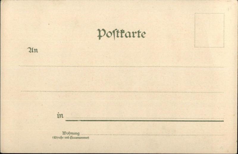 Gruss Aus Dresden Germany Hoftheater c1900 Postcard