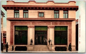 Bakersfield CA-California. Post Office, Architectural Heritage, Vintage Postcard