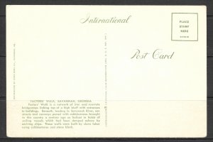 Georgia, Savannah - Factors' Walk - [GA-042X]