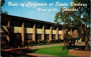 USA University Of California at Santa Barbara Chrome Postcard 09.95