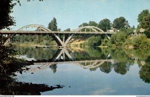 Oregon Grants Pass Highway Bridge Over Rogue River