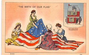 Birth of Our Flag Philadelphia, Pennsylvania, USA Unused 