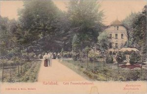 Germany Karlsbad Cafe Freundschaftssaal 1908