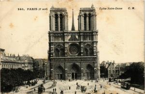 CPA AK PARIS 4e Église N - D. ed. C.M (577076)