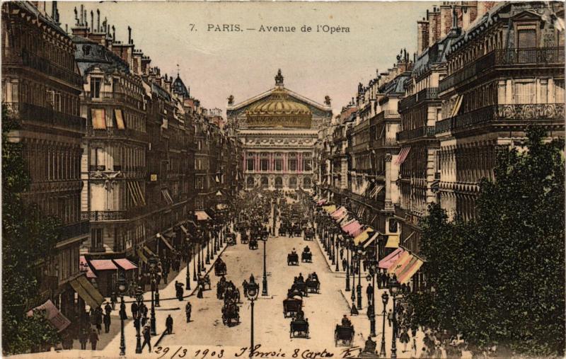 CPA PARIS 2e-Avenue de l'Opéra (322093)