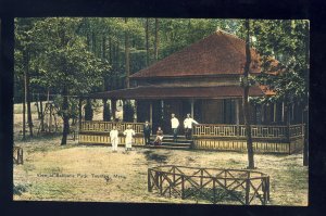 Taunton, MA/Mass/Massachusetts Postcard, View At Sabbatia Park, 1913!