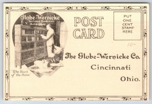 Cincinnati OH Source of Wisdom Is Good Books Ex Libris Vws~Postcard Advertising