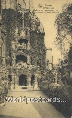 Calvaire de I'eglise Saint Paul Anvers, Belgium Unused 