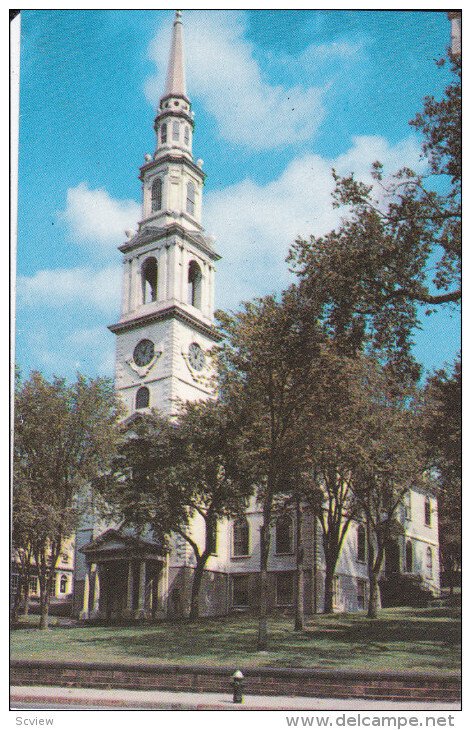 PROVIDENCE, Rhode Island; First Baptist Church, 40-60s
