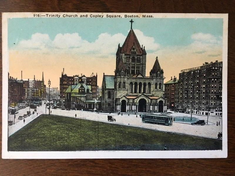 Trinity Church & Copley Square, Boston, Massachusetts  B7