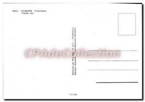 Postcard Modern Gordes Old Street