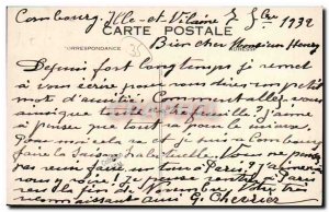 Old Postcard Chateau Combourg and Chateaubriand