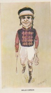 Willie Carson Horse Racing ITV World Of Sport Trading Card