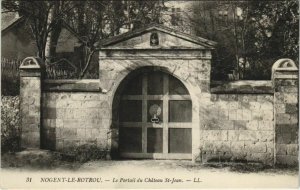 CPA NOGENT-le-ROTROU-Le Portail du Chateau St-Jean (28610)