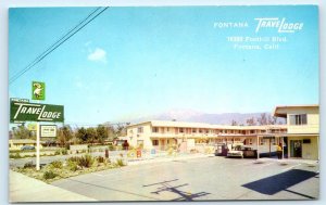 FONTANA, CA California ~ Route 66 FONTANA TRAVELODGE San Bernardino County 1950s