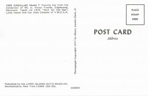 1905 Cadillac Model F Touring Car