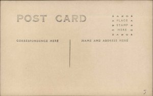 Mattoon Illinois IL Broadway c1910 Real Photo Postcard