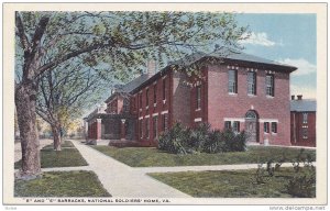 Exterior,  B and E Barracks,  National Soldiers' Home,  Virginia,   00-10s