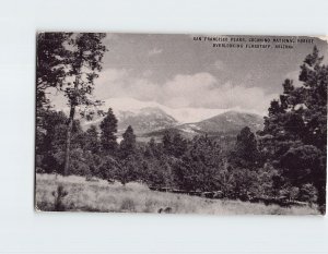 Postcard San Francsico Peaks, Coconino National Forest, Flagstaff, Arizona