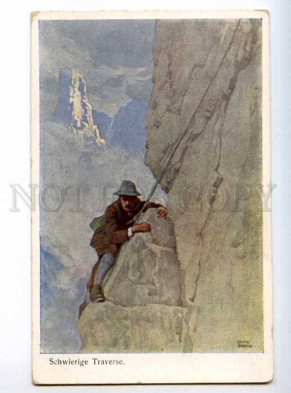 234749 SPORT Mountaineering Climbing by OTTO BARTH vintage PC