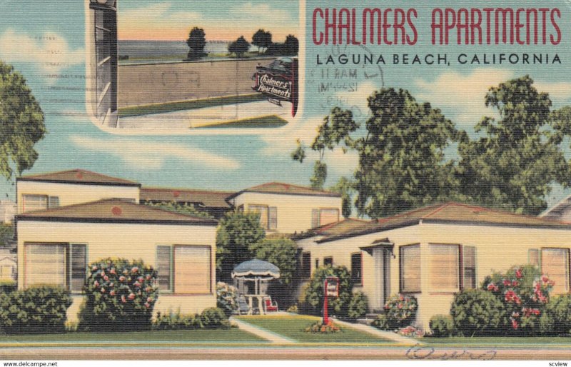 LAGUNA BEACH , California , 1959 ; Chalmers Apartments