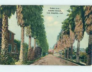 D-back HOUSES ALONG PALM AVENUE AT ADAMS STREET Los Angeles California CA hs3901