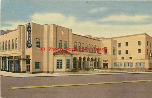 NM, Las Vegas, New Mexico, El Fidel Hotel, Exterior View, Curteich No 2C-H556