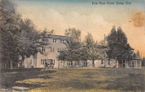 Oxley Ontario Canada Erie View Hotel Vintage Postcard AA54602