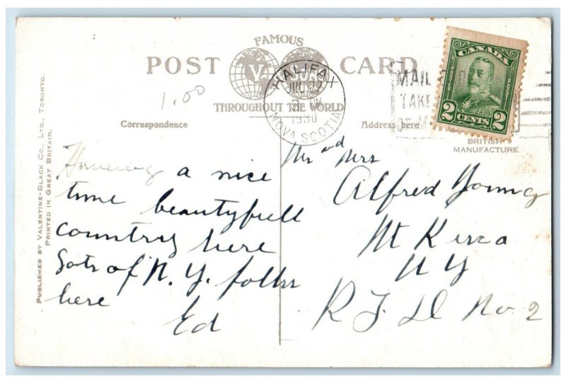 1930 Prince's Lodge Near Halifax Nova Scotia Canada Vintage Postcard