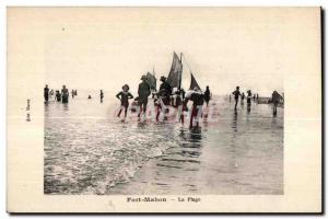 Fort Mahon - The Beach - Old Postcard