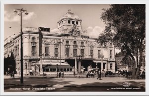 Sweden Stockholm Kungliga Dramatiska Teatern Vintage RPPC C212