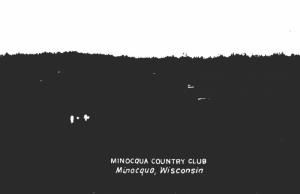 Wisconsin Minocqua Country Club Real Photo