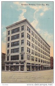 Minahan Building, GREEN BAY, Wisconsin, PU-1913