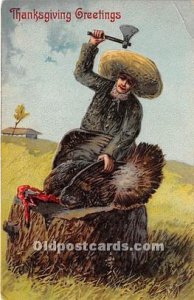 Thanksgiving Greetings 1908 