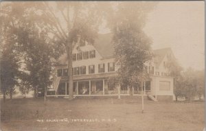 RPPC Postcard The Fairview Intervale NH