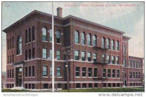 Rhode Island Providence Webster Street Grammar School