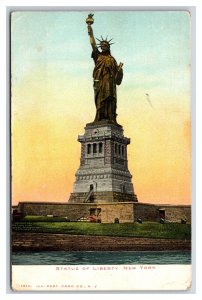 Statue of Liberty New York City NY NYC UNP Unused DB Postcard H26