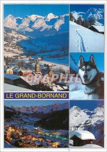 Modern Postcard Le Grand Bornand Haute Savoie France Alt 1000 1300 2100 m Sta...