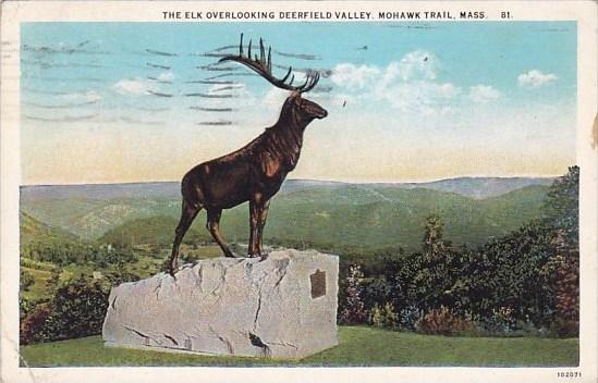 The Elk Overlooking Deerfield Valley Mohawk Trail Massachusetts 1929