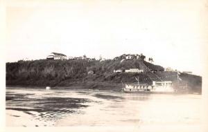 Puerto Eldorado Argentina River Waterfront Real Photo Antique Postcard K69948