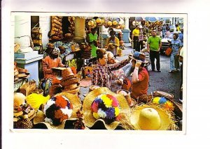 Busy Straw Market, Bahamas, Used 1986