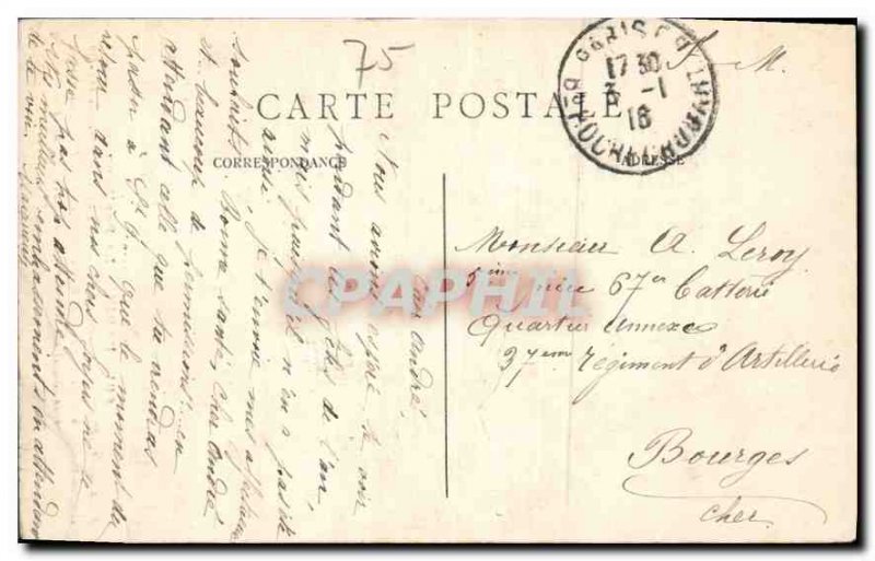 Postcard Old Paris Pantheon