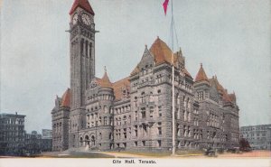 City Hall, Toronto, Ontario, Canada, Early Postcard, Unused