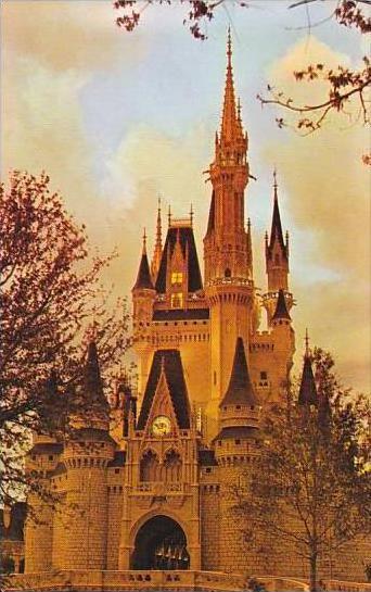 Florida Walt Disney World Cinderella Castle Fantasyland