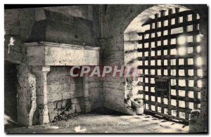 Old Postcard Loches The Dungeon Cage Duke & # 39Alencon