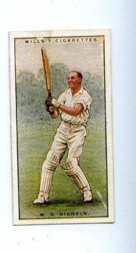 166951 Stan NICHOLS leading all-rounder in English cricket old