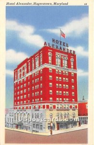 Hotel Alexander in Hagerstown, Maryland