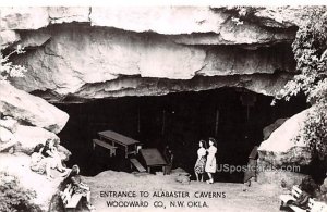 Entrance to Alabaster Caverns - Woodward County, Oklahoma